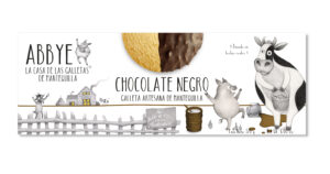 Cubierta de Chocolate Negro