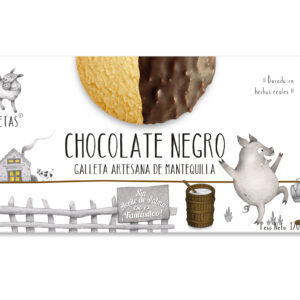Cubierta de Chocolate Negro