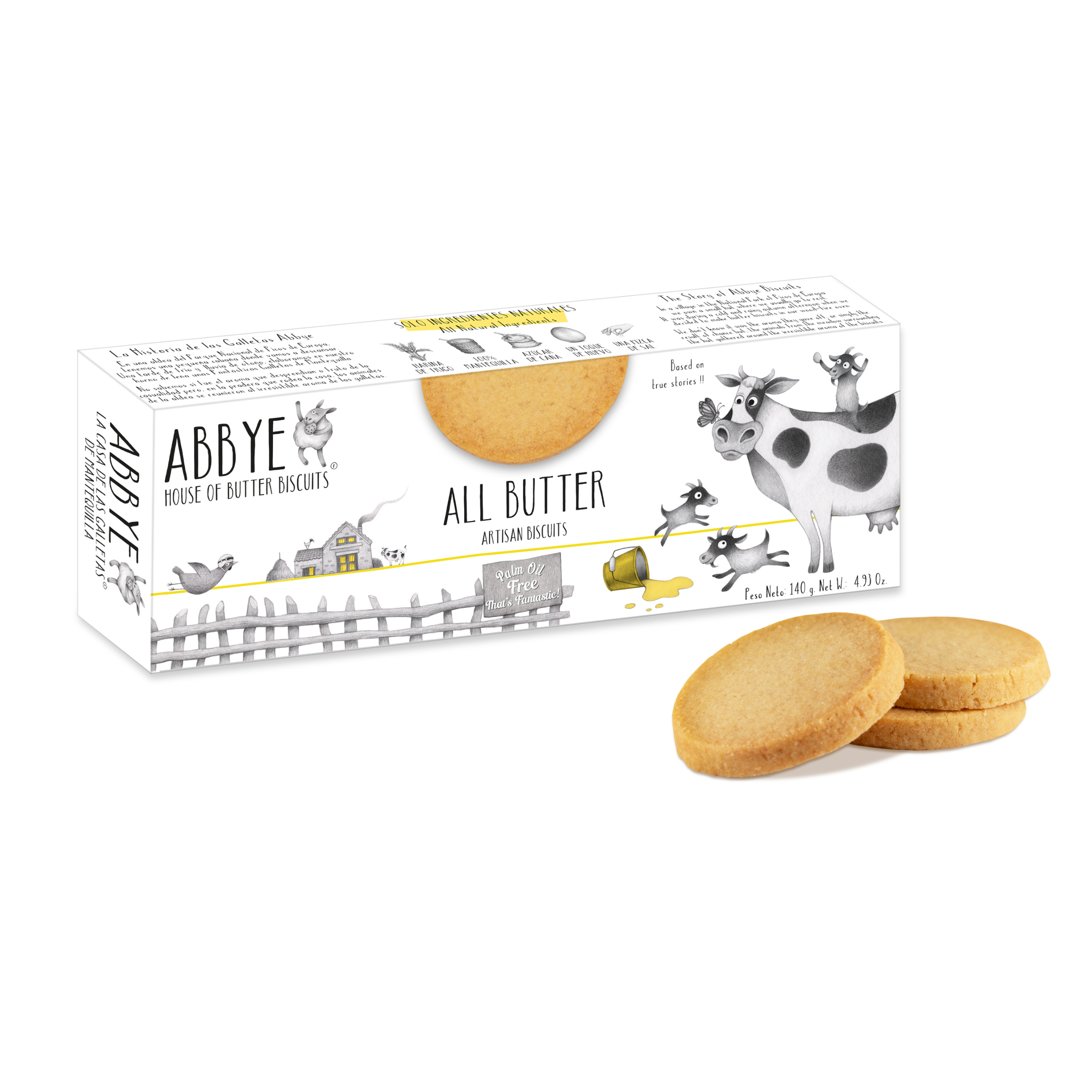 Handcrafted butter cookie